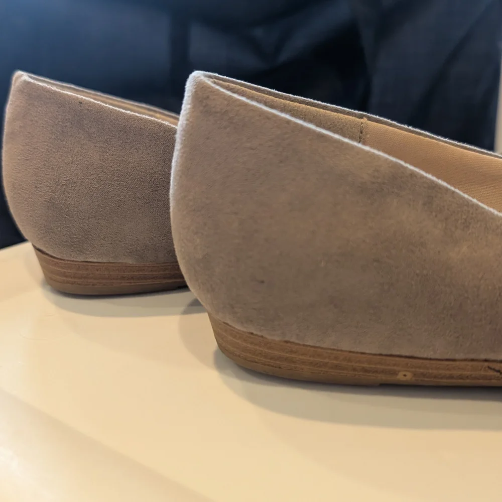 Fergalicious Taupe Pleated Flats - Picture 8 of 8